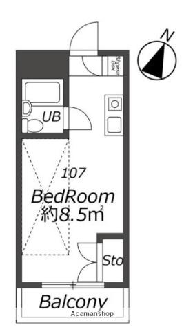 ラ・レジダンス・ド・ポローニア 1階階 間取り