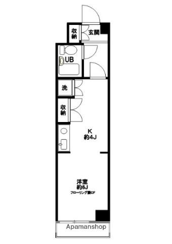 トップ川崎第3 5階階 間取り