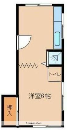 大倉山コーポ 1階階 間取り
