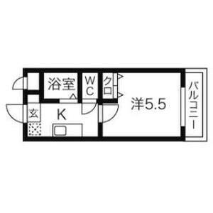 MORIYA MANSION 1階階 間取り