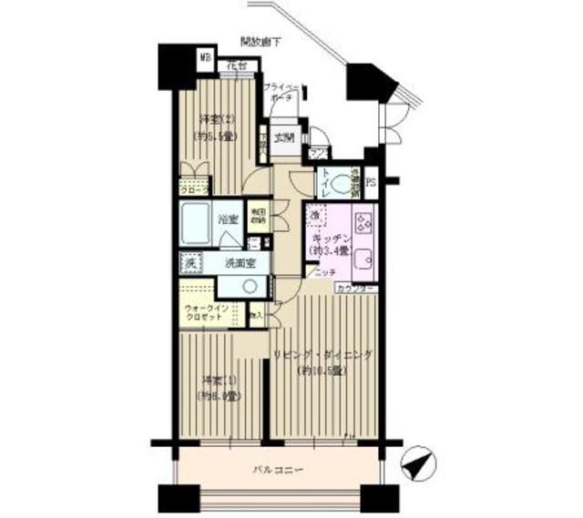 パークホームズ東神奈川ステーションアリーナ 3階階 間取り