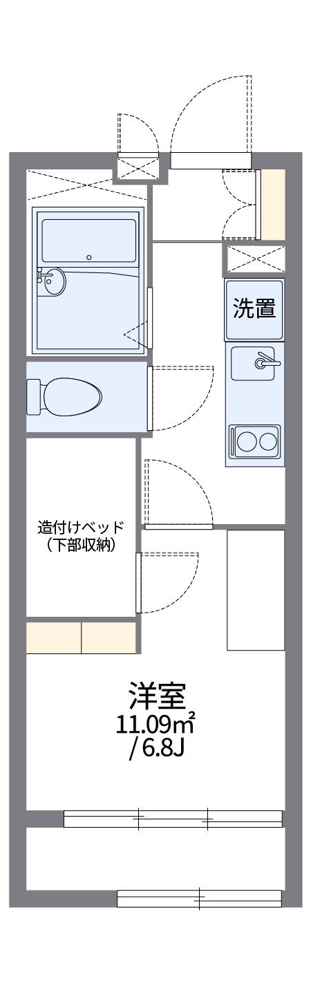 レオパレスオトーヌ 2階階 間取り