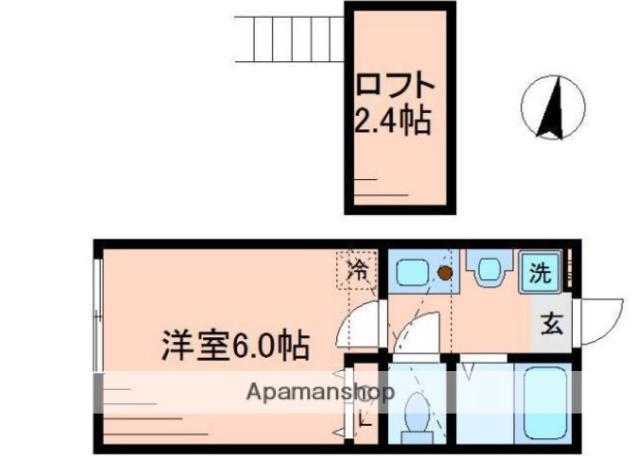 リーヴァレジデンス(1K/2階)の間取り写真