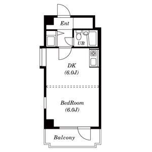 ナルセガオカマンション 3階階 間取り