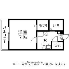 パレアージュ 1階階 間取り