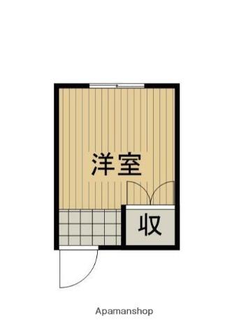 ルミネス(ワンルーム/4階)の間取り写真