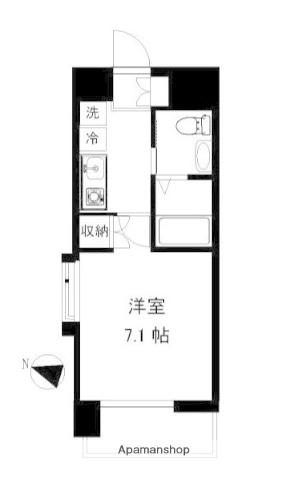 アース湘南台 5階階 間取り