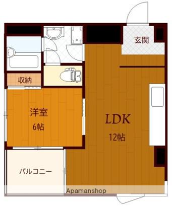 レナジア横浜保土ヶ谷 3階階 間取り
