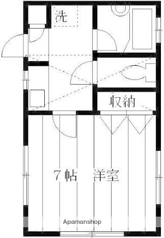 メゾンパセロゼ 1階階 間取り