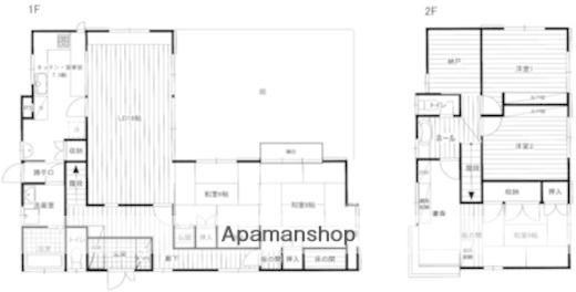 京浜東北・根岸線 港南台駅 徒歩20分 2階建 築39年(5SLDK)の間取り写真