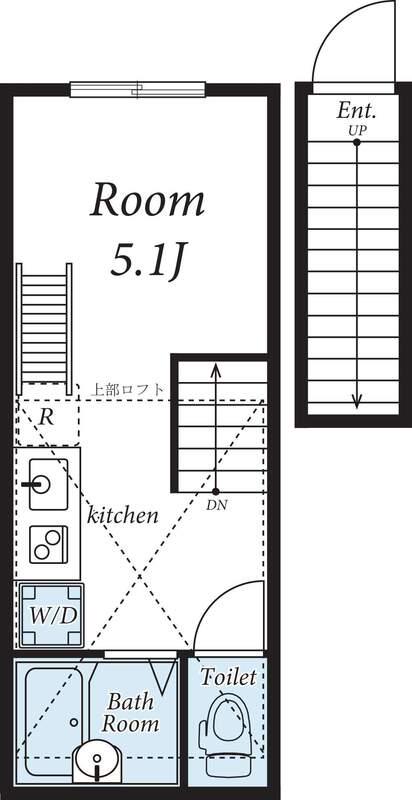 インベスト蒲田23(ワンルーム/2階)の間取り写真
