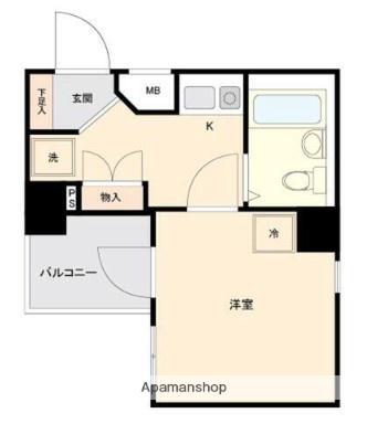 メインステージ大森駅前 8階階 間取り