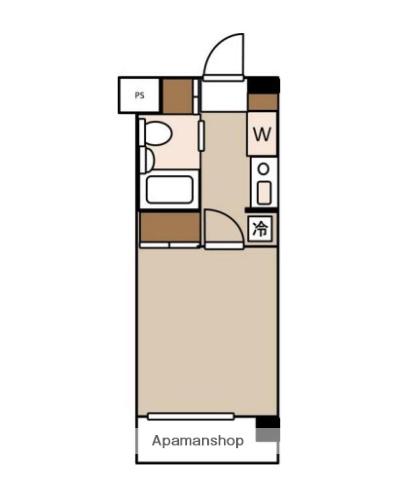 ロイヤルパレス川崎本町 6階階 間取り