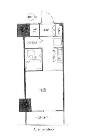 横浜南ガーデン 7階階 間取り