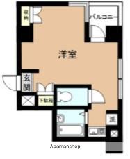 リブハピネス横浜関内 4階階 間取り