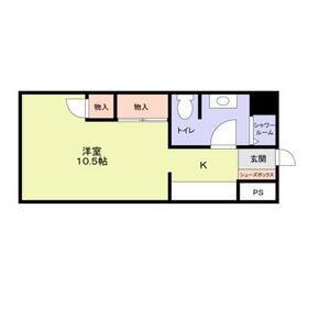 桜ヶ丘ハイム 3階階 間取り