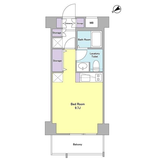 スタイリオ下丸子 4階階 間取り
