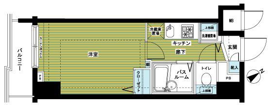 トーシンフェニックス新横濱イクシール 11階階 間取り