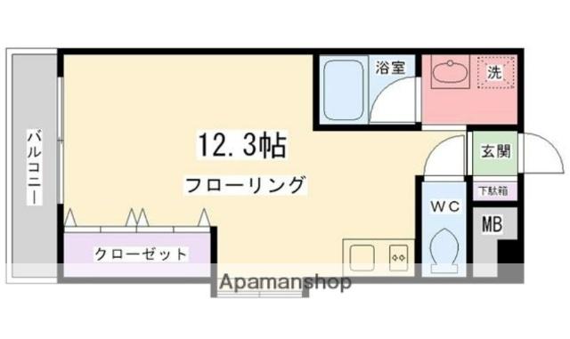 サザンクロス 2階階 間取り