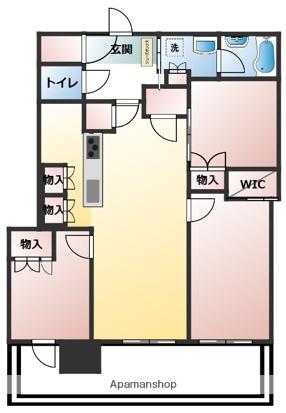 グレーシアタワー二俣川(3SLDK/16階)の間取り写真
