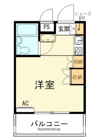スカイコート東白楽 2階階 間取り