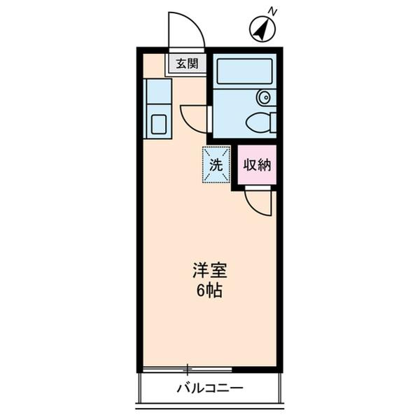 クレッセントハウス 2階階 間取り