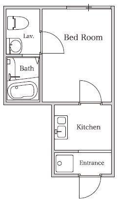 ソフィアエヌ湘南平塚 3階階 間取り