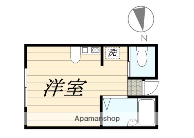 コラーレ二俣川(ワンルーム/1階)の間取り写真