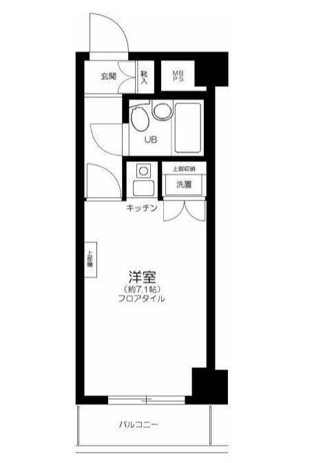 ホーユウコンフォルト神奈川新町 1階階 間取り