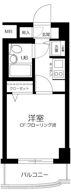 ワコーレ綱島II 2階階 間取り