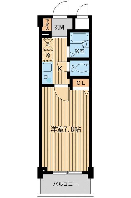 アーデン目黒不動前 2階階 間取り