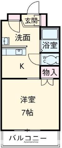 ラポール鶴嶺 4階階 間取り
