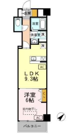 HillFlatOsaki 5階階 間取り