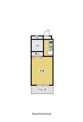 メゾンドール相南 2階階 間取り