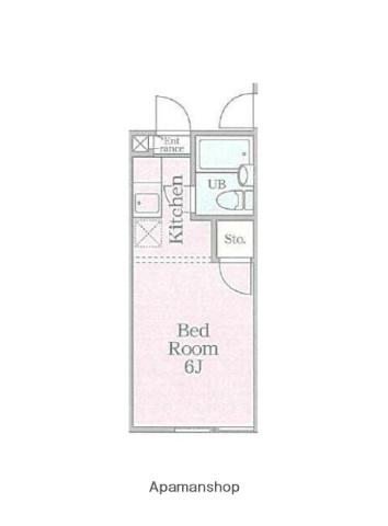 マイタハイム(ワンルーム/1階)の間取り写真