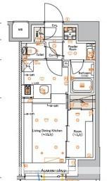 SYFORME MACHIDA(1LDK/8階)の間取り写真