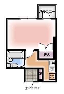 インベストメント忠生(1K/3階)の間取り写真