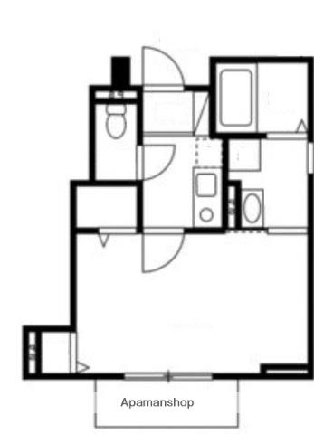 藤沢市亀井野プロジェクト(1K/1階)の間取り写真