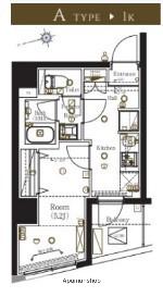 MA-RO弘明寺(1K/2階)の間取り写真