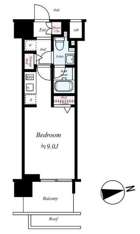 レグラス横浜吉野町 5階階 間取り