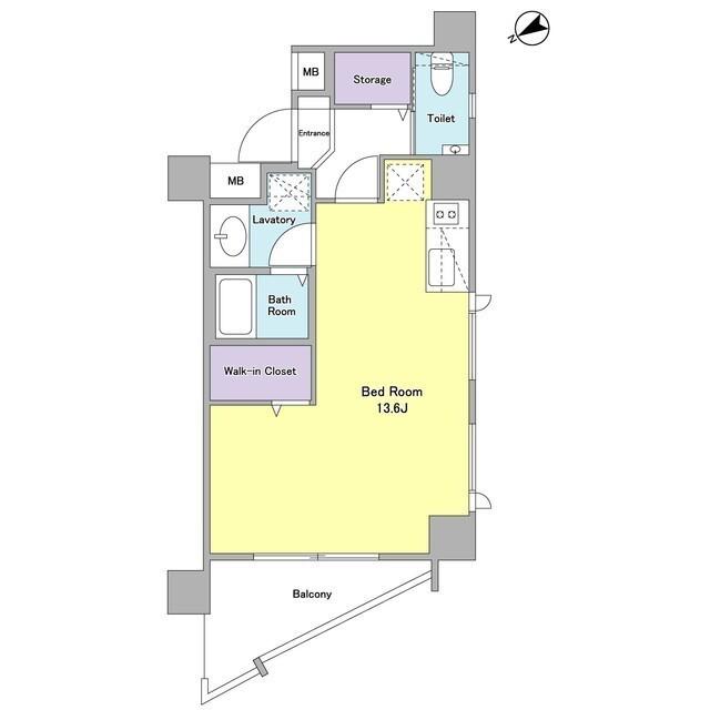 スタイリオ下丸子 2階階 間取り