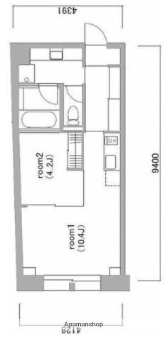 京浜東北・根岸線 新子安駅 徒歩9分 10階建 築15年(1LDK/5階)の間取り写真