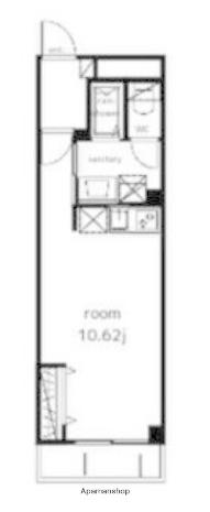 サンヴィレッジ30(1K/2階)の間取り写真