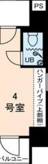 アムス・アミティエ川崎Ⅲ(ワンルーム/5階)の間取り写真