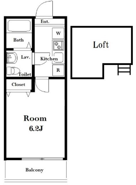 アザーレ・キュリオス柿生(1K/3階)の間取り写真