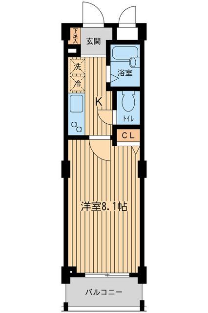 アーデン目黒不動前 2階階 間取り