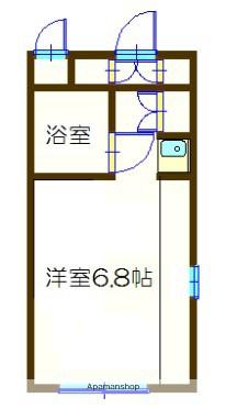 ドミール玉川学園 1階階 間取り