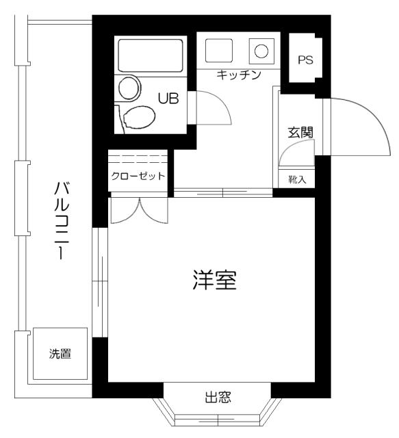 ステーションプラザ多摩川 3階階 間取り