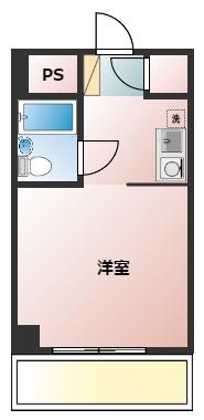 ポートハイム三春台 2階階 間取り