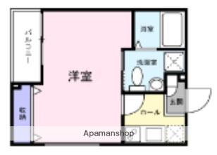 レガーロ湘南平塚(1K/3階)の間取り写真